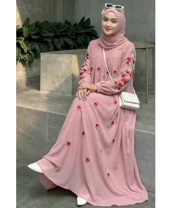 Borkha For Women - Original Dubai Cherry Fabric Borkha