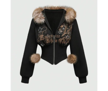 Zip-Up Hoodie for women